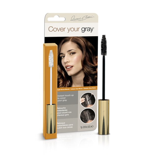 COVER YOUR GRAY MASCARA WITH CASTOR OIL DARK BROWN