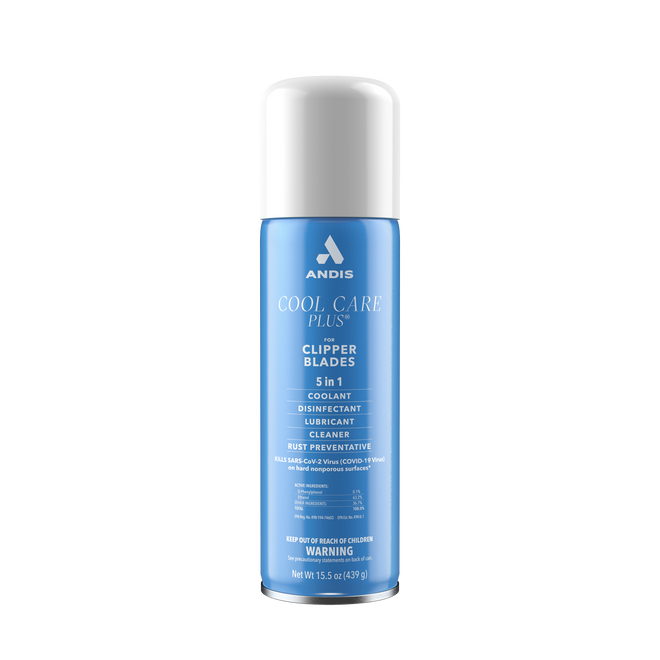 ANDIS COOL CARE+ LUBRIFIANT/DESINFECTANT 5 EN 1