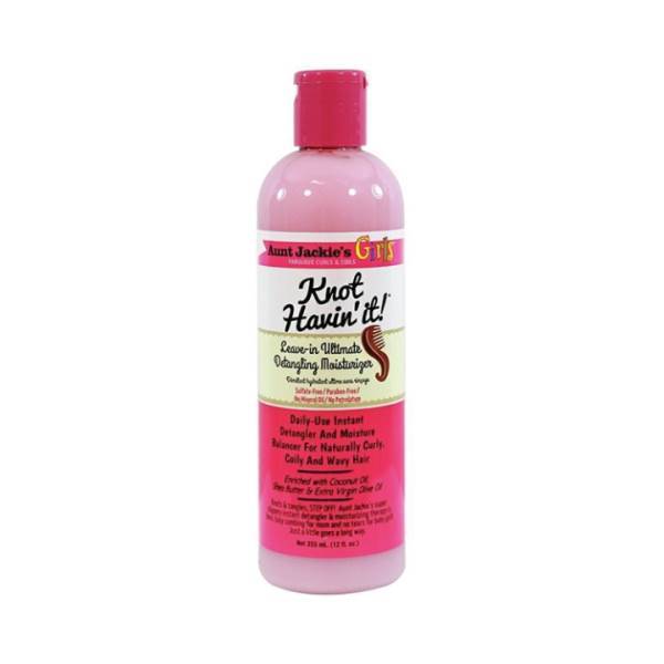 AUNT JACKIE'S KIDS KNOT HAVING IT LEAVE-IN DETANG.12 OZ(CS/6)