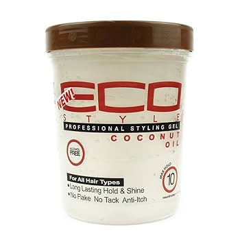 ECOSTYLE STYLING GEL COCONUT   32 OZ (CS/6)                  *