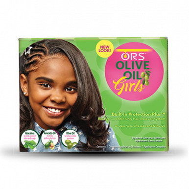 ORS OLIVE OIL GIRLS NO LYE     RELAXER KIT (CS/6)