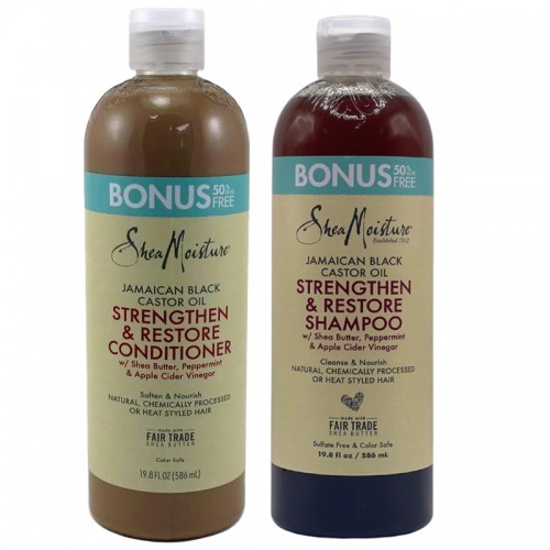 SHEA MOISTURE JAMAICAN BLACK   CASTOROIL RE COND 19.5oz(DL/3)*