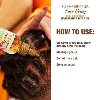 [075724005112] CREMME OF NATURE Pure Honey Scalp Refresh Oil 118ML