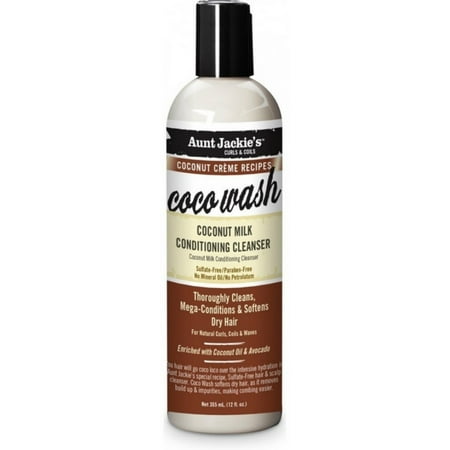 [034285689124] AUNT JACKIE'S COCO WASH CONDITIONING CLEANSER 12OZ