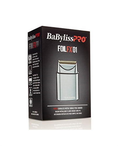 [074108380241] Babyliss pro rasoir métalllique double lame FXFS2
