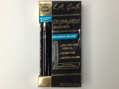 [081555226480] L.A GIRL MAXIMUM VOLUME  MASCARA BLACK