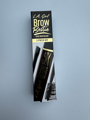 [081555963842] L.A GIRL BROW BESTIE 2 PIECE KIT DARK BROWN