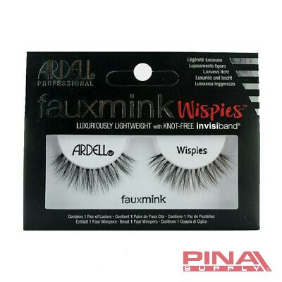 [074764667687] ARDELL FAUXMINK KNOT FREE INVISIBAND WISPIES