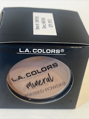 [081555793838] L.A. COLORS MINERAL PRESSED POWDER MOCHA