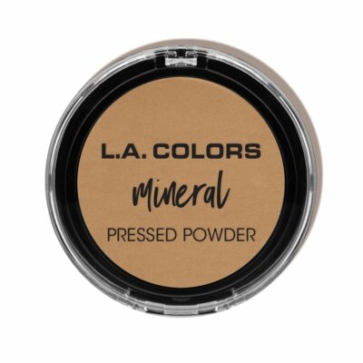 [081555793784] L.A. COLORS MINEARL PRESSED POWDER WARM CARAMEL