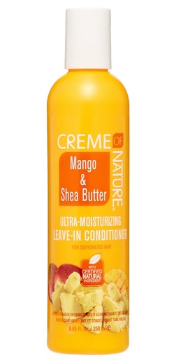 [075724219328] CREME OF NATURE MANGO & SHEA BUTTER ULTRA-MOISTURIZING LEAVE IN 250ML